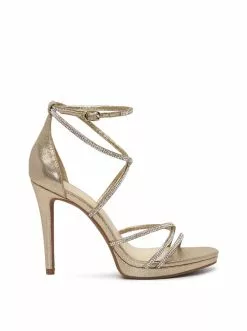 Camuto New Arrivals Jaeya High Heel In Gold