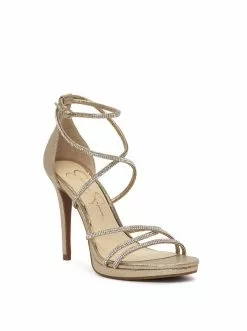 Camuto New Arrivals Jaeya High Heel In Gold