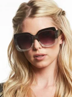 CIO Ombre Glitter In Black & Clear EYEWEAR