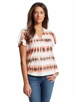 OJG Carly Tee In Kalamata Tie Dye Clothing