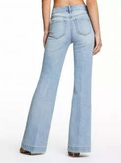 OJG True Love Wide Leg Trouser Jeans In Jolene Clothing