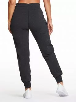 Rockfit Clothing Taylor Jogger In Heather Black