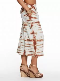 OJG Lanie Pant In Argan Tie Dye Clothing