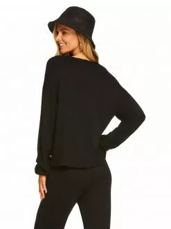 Rockfit Sage Top In Black Loungewear