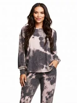 OJG Clothing Rainey Tie Dye Top In Kalamata Tie Dye