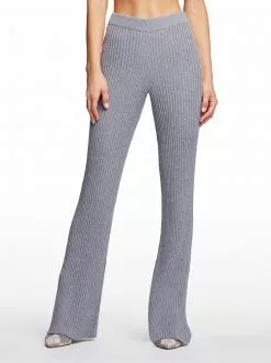 OJG Clothing Aminah Sweater Pant In Light Heather Grey