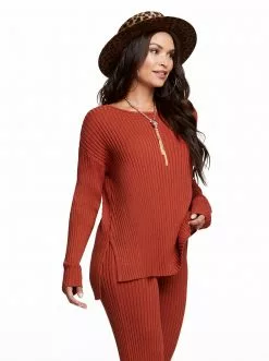 OJG Arlette Sweater In Arabian Spice Clothing