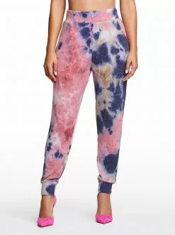 OJG Riya Tie Dye Pant In Multi Tie Dye