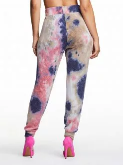 OJG Riya Tie Dye Pant In Multi Tie Dye