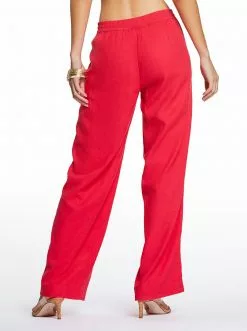 OJG Clothing Nara Beach Pant In Rose Red