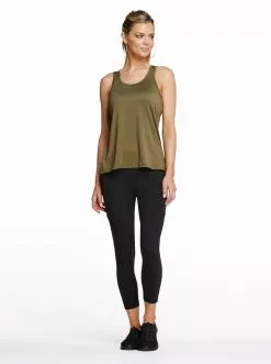 Rockfit Rory Tank In Ivy Green Clothing