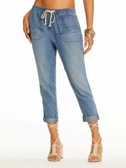 OJG Shayna Boyfriend Denim Pant In Influenced Clothing