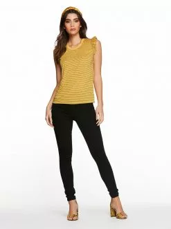 OJG Clothing Sage Tee In Golden Rod