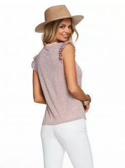 OJG Clothing Sage Tee In Peachskin