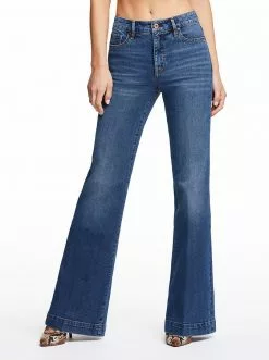 OJG Clothing True Love Wide Leg Trouser Jeans In Sia - 31"