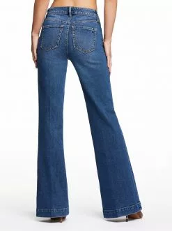 OJG Clothing True Love Wide Leg Trouser Jeans In Sia - 31