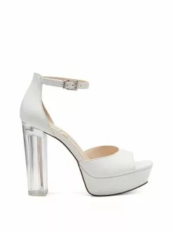 Camuto Pisila Platform Sandal In White Shoes