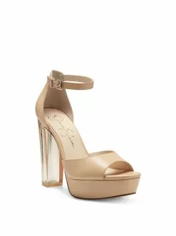Camuto Pisila Platform Sandal In Vanilla