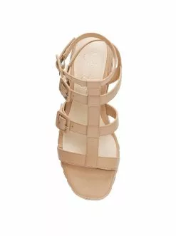 Camuto Koyze Platform Wedge Sandal In Buff New Arrivals