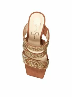 Camuto Shoes Oani Slide In Ginger Cookie