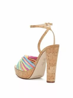 Camuto Immie Platform Sandal In Multi