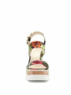 Camuto Shoes Maede Platform Wedge Sandal In Tropical