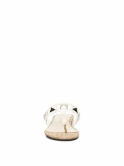 Camuto New Arrivals Movena Flat Thong Slide In Clear