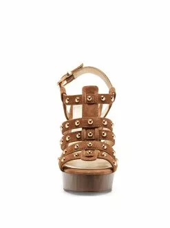 Camuto Rienne Platform Sandal In Tobacco