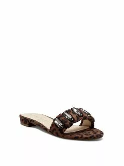 Camuto New Arrivals Amille Flat Slide In Leopard