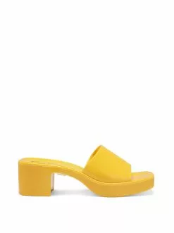 Camuto Gavena Slide In Yellow Shoes