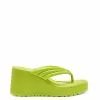 Camuto Kemnie Wedge Slide In Spring Green Shoes