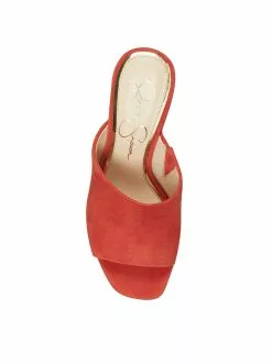 Camuto Shantelle Platform Wedge Slide In Orange New Arrivals