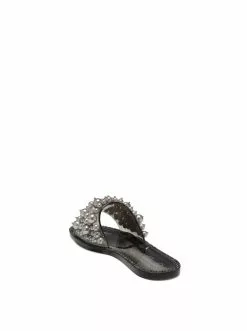 Camuto Kassime Flat Slide In Smoke Pearl Shoes