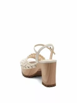 Camuto New Arrivals Timia Platform Sandal In Chalk