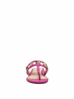 Camuto Shoes Movena Flat Thong Slide In Pink