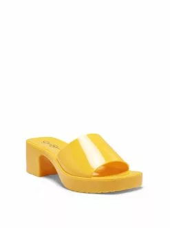 Camuto Gavena Slide In Yellow Shoes