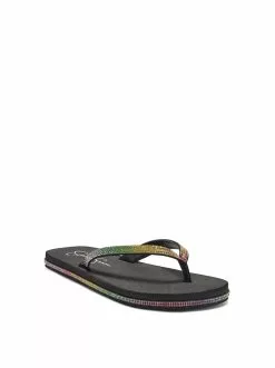 Camuto Kalouy Flat Flip Flop In Black Shoes
