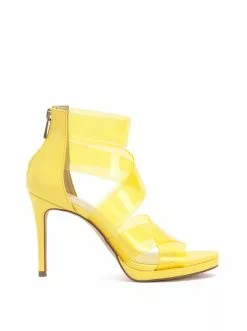 Camuto Dysti High Heel Sandal In Buttercup Shoes