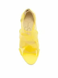 Camuto Dysti High Heel Sandal In Buttercup Shoes