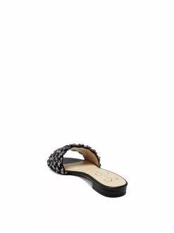 Camuto Aprio Flat Slide In Black