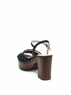 Camuto Timia Platform Sandal In Black Shoes