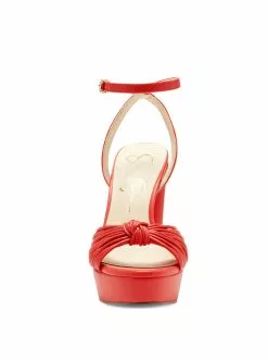 Camuto Immie Platform Sandal In Red