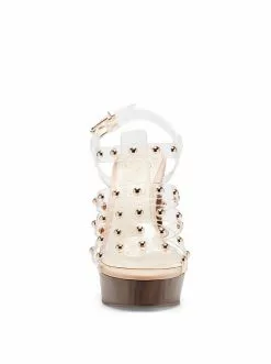 Camuto New Arrivals Rienne Platform Sandal In Clear