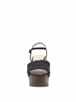 Camuto Timia Platform Sandal In Black Shoes