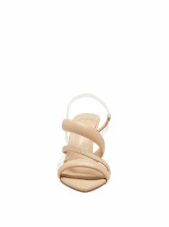 Camuto Krissta High Heel Sandal In Buff Shoes