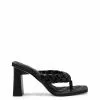 Camuto Zaliye High Heel Thong Sandal In Black Shoes