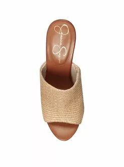 Camuto Shelbie Platform Slide In Natural Shoes