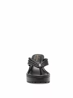 Camuto Shoes Kemnie Wedge Slide In Black