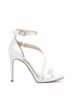 Camuto Shoes Rayli High Heel Sandal In White