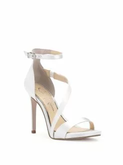Camuto Shoes Rayli High Heel Sandal In White